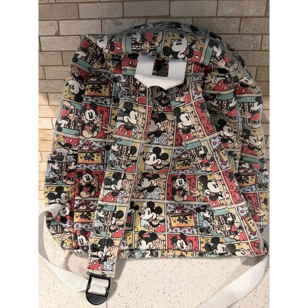 Mickey Minnie‎ Comic Style Canvas Backpack - Picture 4 of 5